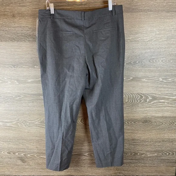 Nordstrom Signature Charcoal wool pants NWT - Picture 7 of 8
